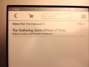 Illustration for article titled Figure Out If Your Kindle Is Getting Sluggish
Due To IndexingÂ